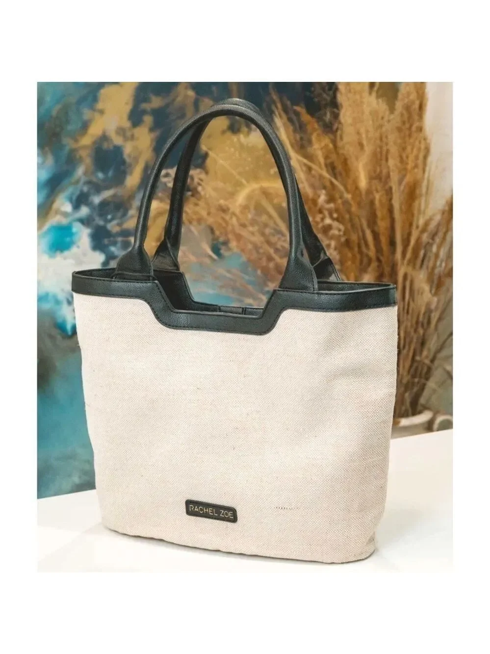 Rachel Zoe Capri Canvas Tote Bag
